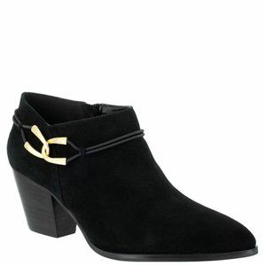 Bella Vita Womens Size 8M Esme Black Suede Boot